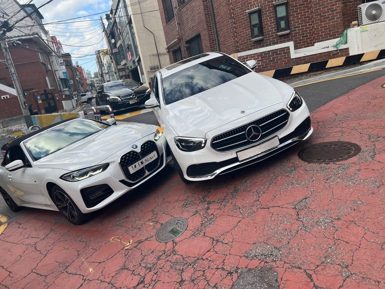 사고 차량 - 벤츠 E350